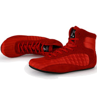 TaoBo Professional Weightlifting Shoes for Man and Women Squat Training Leather Anti Slip Resistant Weight lifting Shoes Size 36