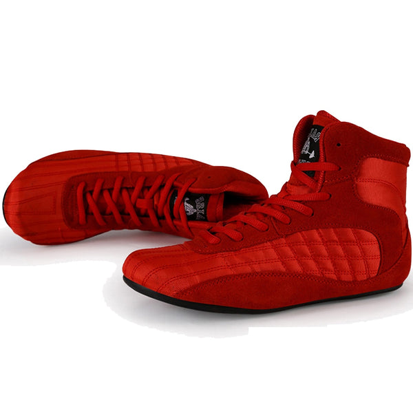 TaoBo Professional Weightlifting Shoes for Man and Women Squat Training Leather Anti Slip Resistant Weight lifting Shoes Size 36