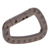 Karabiner Klettern Verschluss Clip Haken Rucksack Molle System D Schnalle Militär Outdoor Tasche Camping Klettern Zubehör